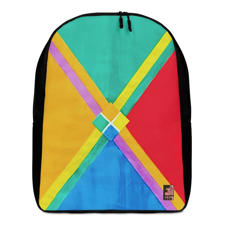 "Color Theory Study in Gauche 2020" Backpack product image (1)