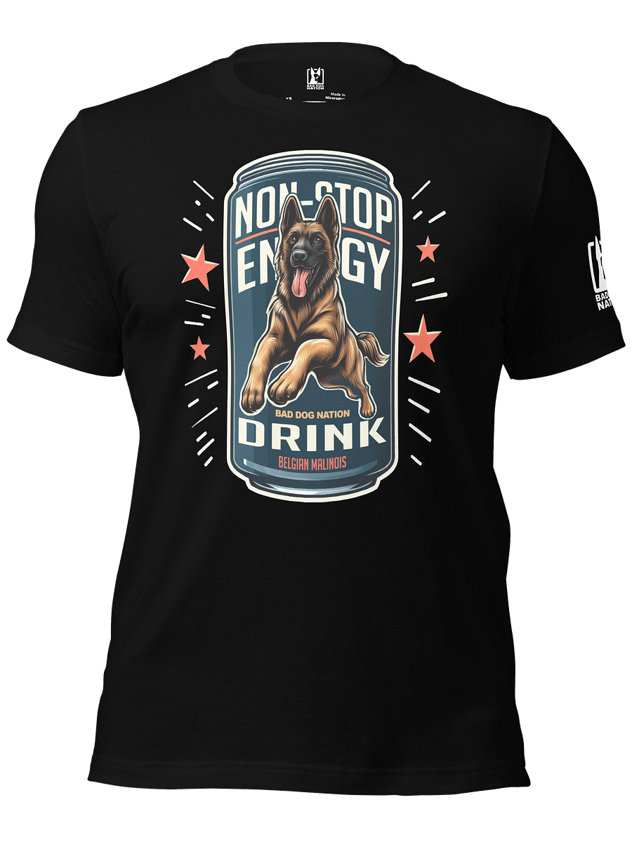 Malinois Energy Drink - Premium Unisex Adult T-shirt product image (3)