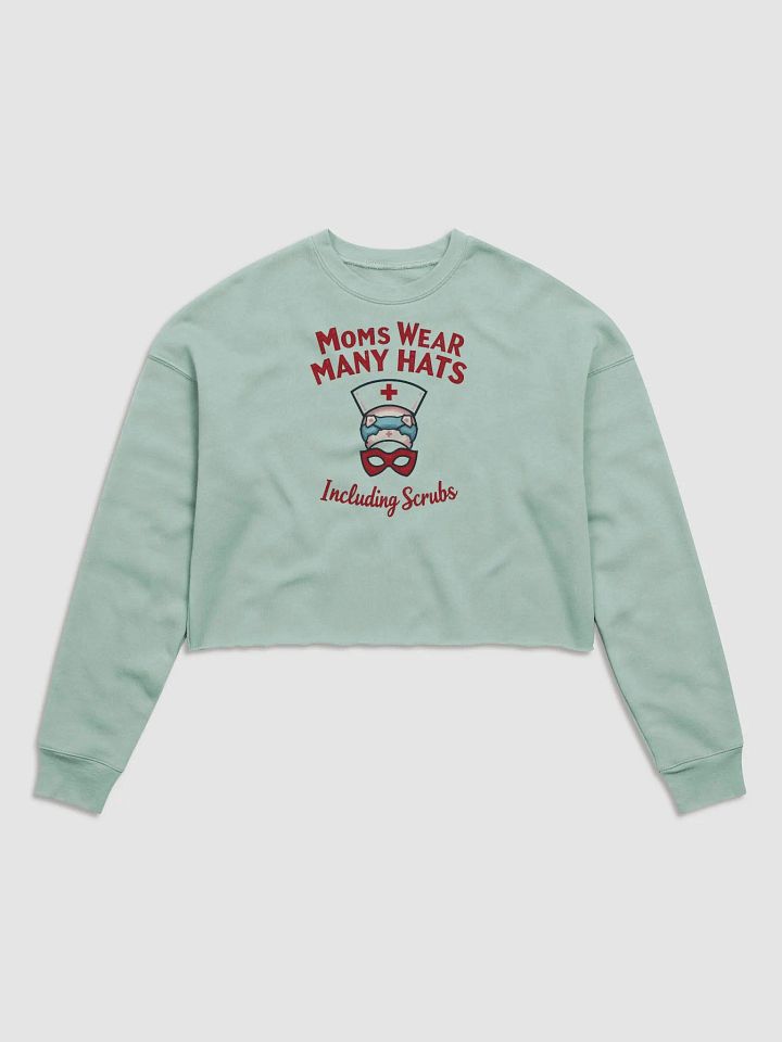 Supermom Nurse Fleece Crop Sweatshirt product image (2)
