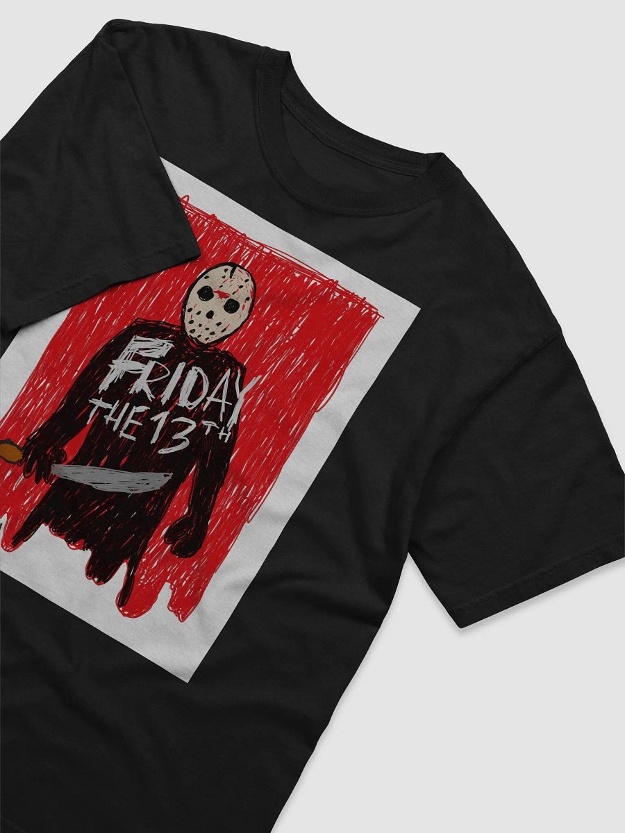 🔪 "JASON" CreepyKids Unisex Horror Tee Art Print🔥 product image (3)