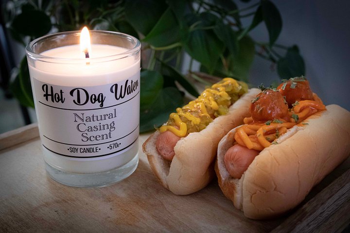 Hot Dog Water Candle product image (2)