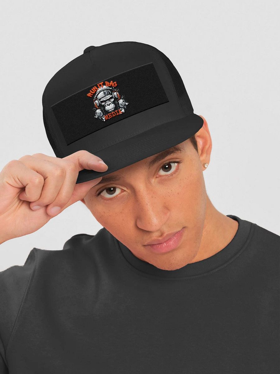 RUN It BAC Media Snap Back Cap Black product image (4)