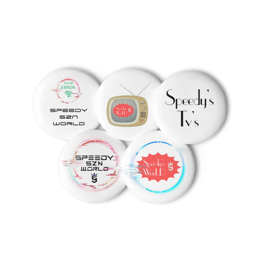 Glitch W0rLD Pins product image (11)