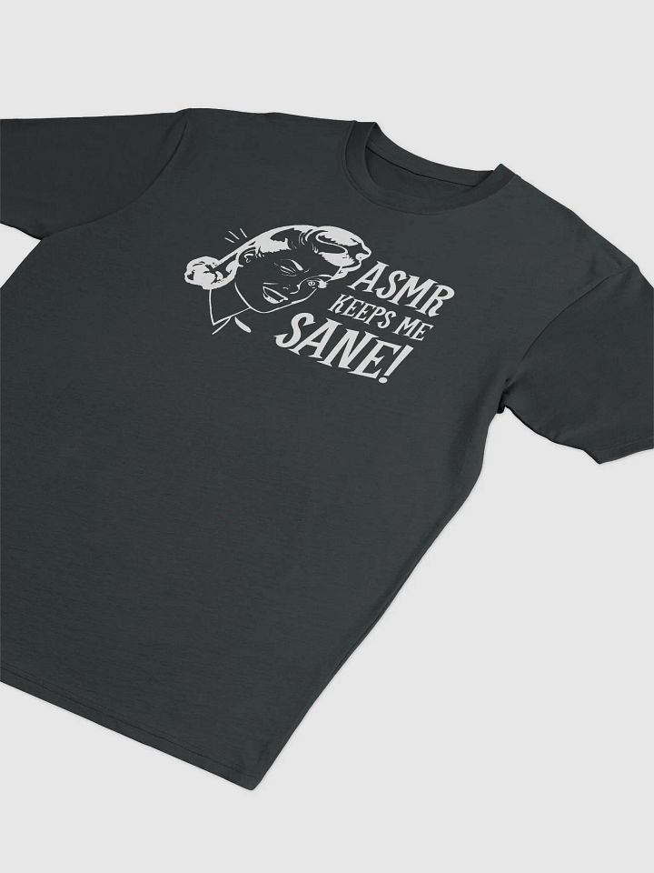 ASMR Keeps Me Sane / Dark Heavyweight Tee product image (2)