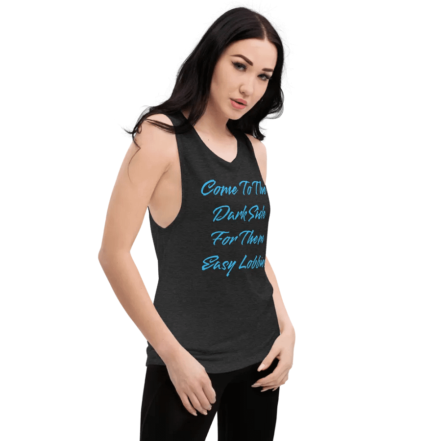 Glitchy Message Flowy Muscle Tank product image (10)