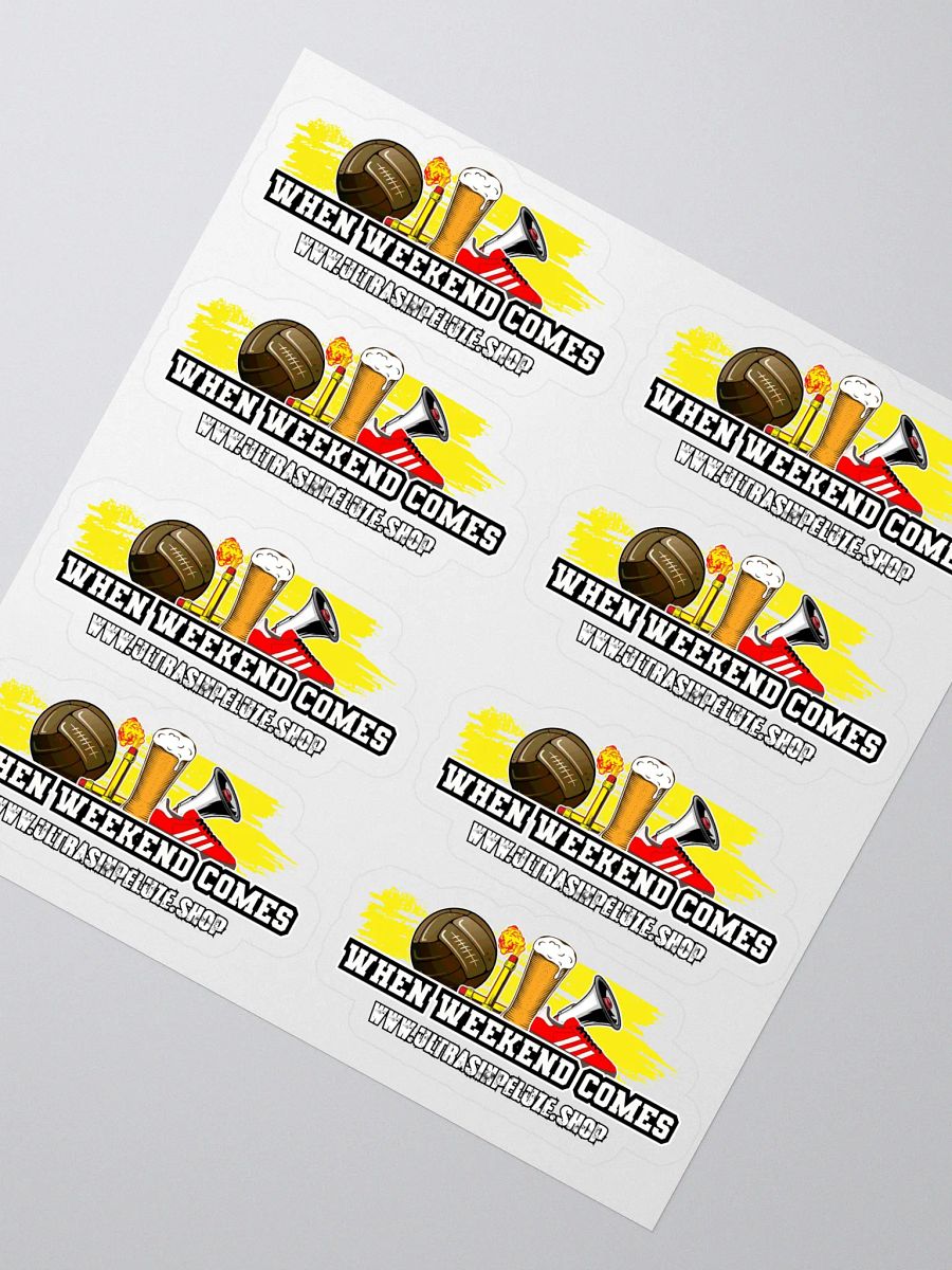 Pachet 8 Stickere When Weekend Comes product image (2)