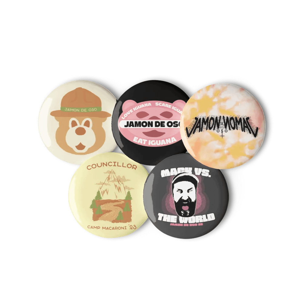Jamon de Oso Badge Set product image (3)