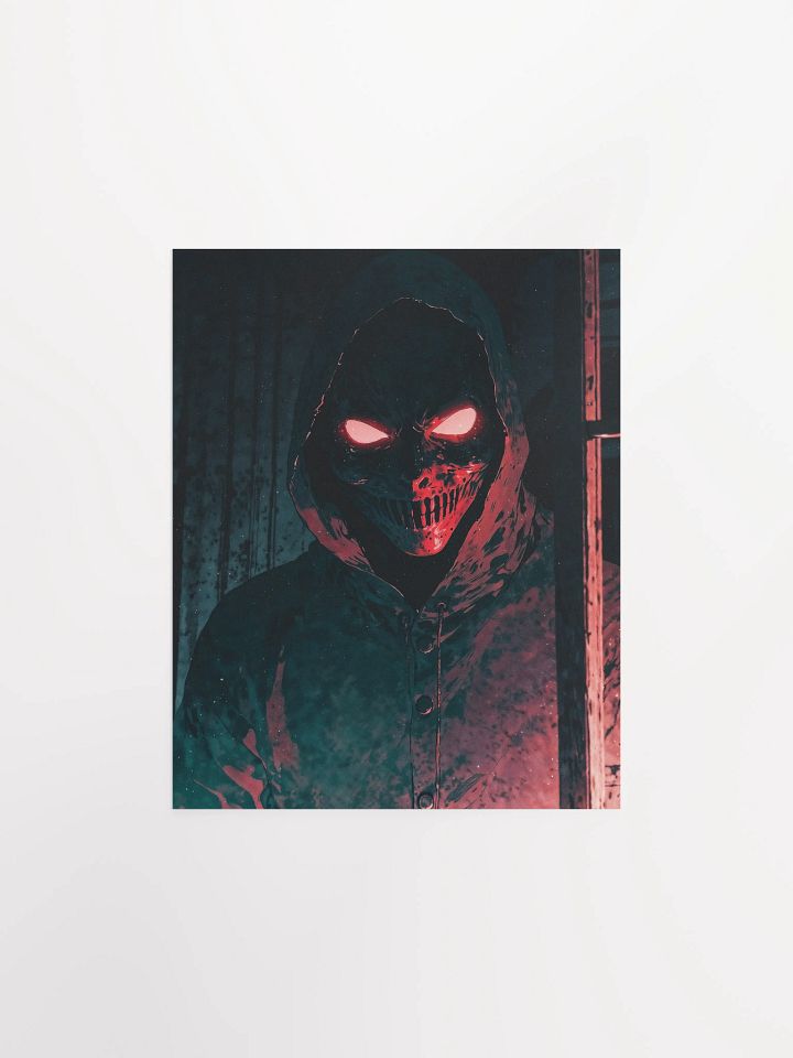 The Visitor at the Glass Matte Poster product image (3)