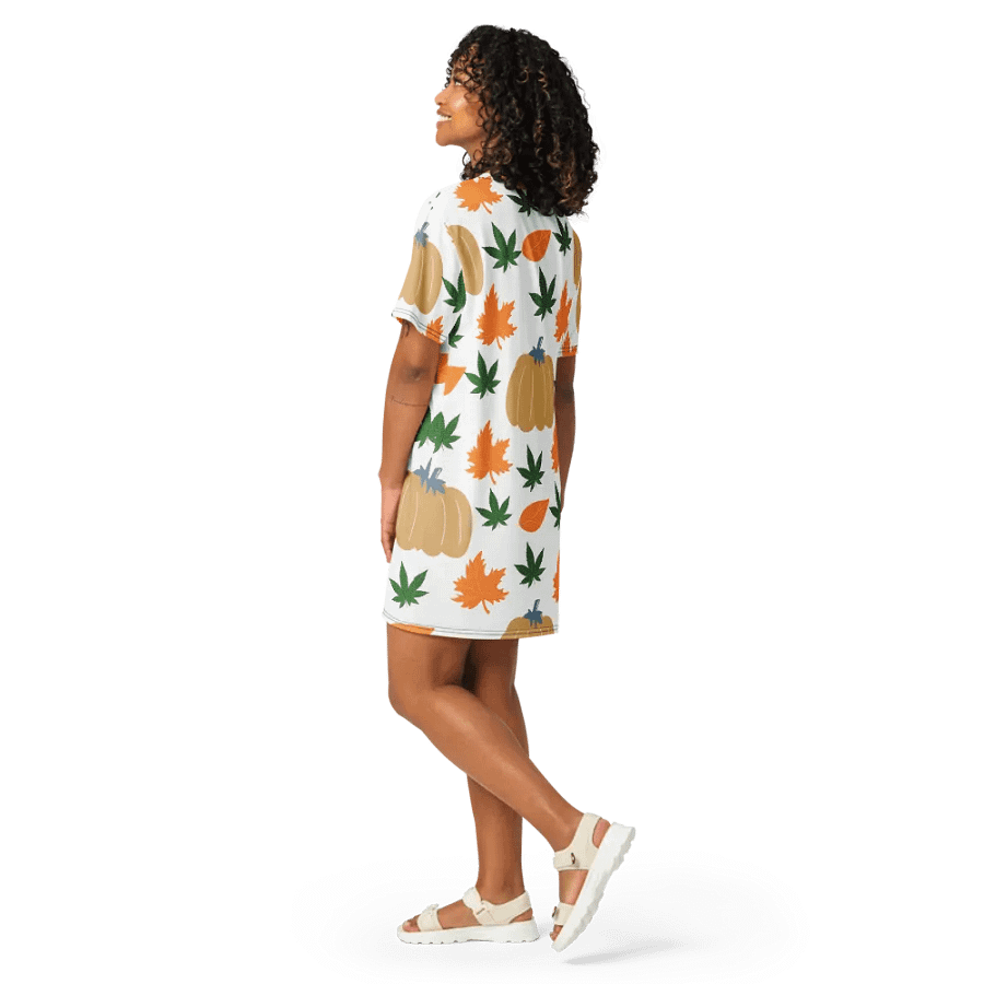 Autumn Harvest All-Over T-Shirt Dress product image (11)