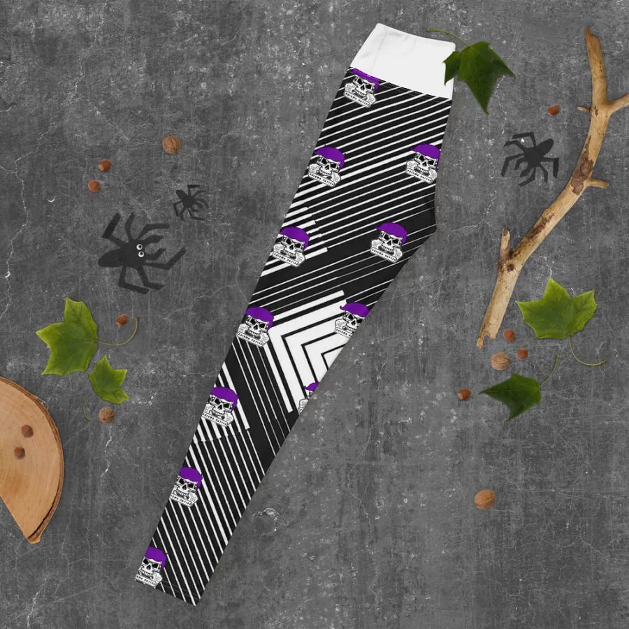 Enigma Nation All-Over Print Yoga Leggings product image (12)