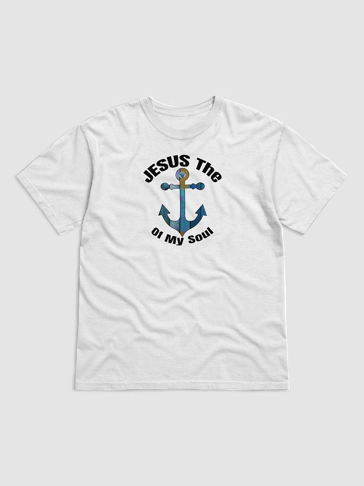 JESUS THE ANCHOR OF MY SOUL Artistic Anchor Graphic Tee product image (1)