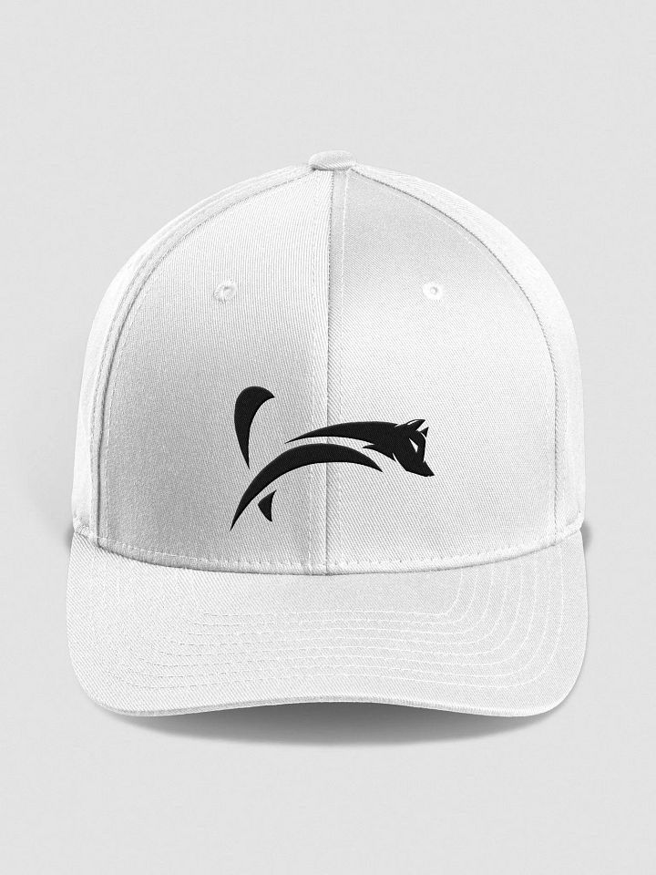 NightFoxx Logo Flex-Fit Hat (White) product image (1)