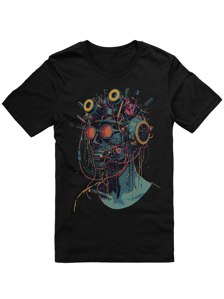 Futuristic Wired Nerd Lightweight T-Shirt product image (1)