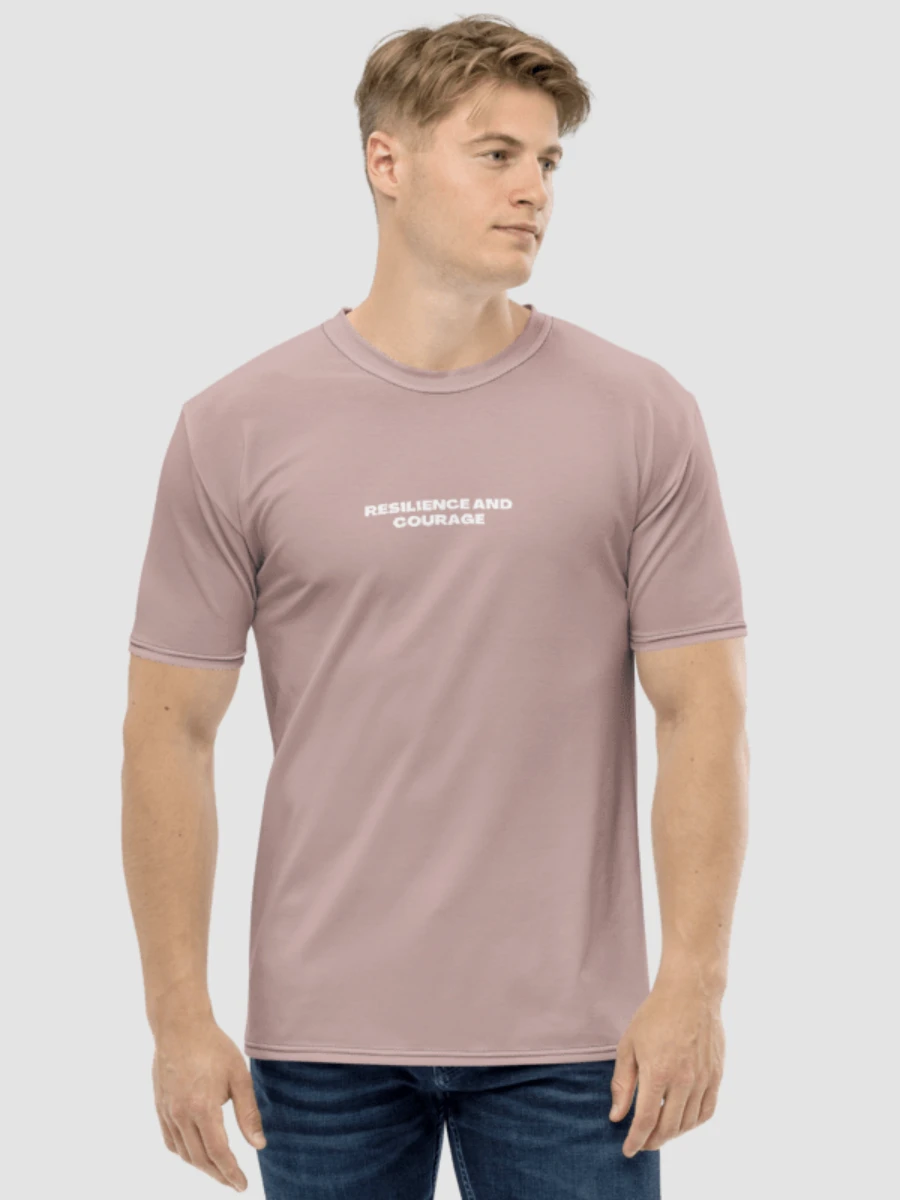 Resilience and Courage T-Shirt - Dusty Pink product image (3)