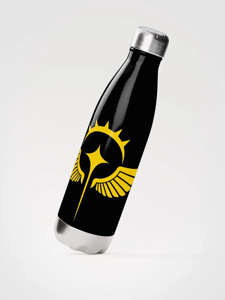 Adeptus Momfriendicus Gold Logo Water Bottle product image (2)