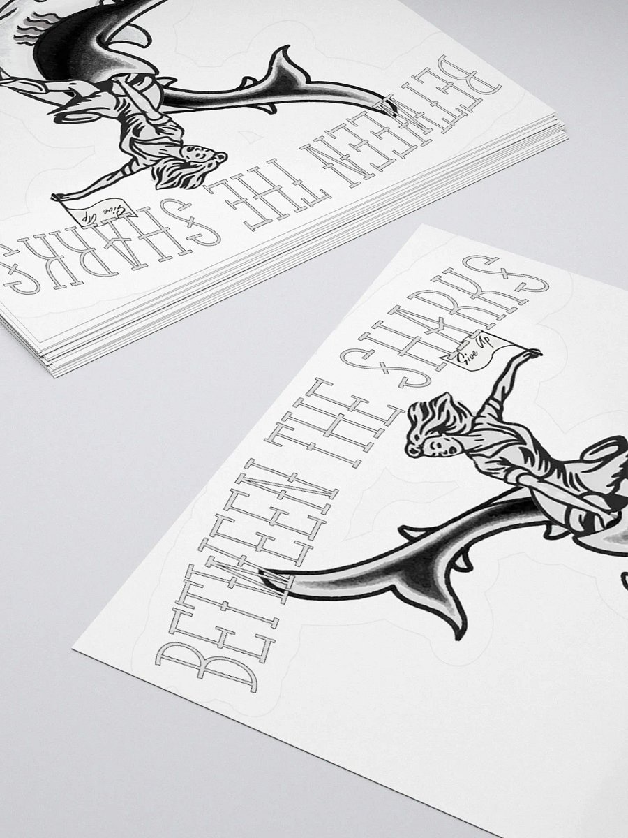 Between the Sharks Sharkrider Logo White BG 3x3 product image (4)