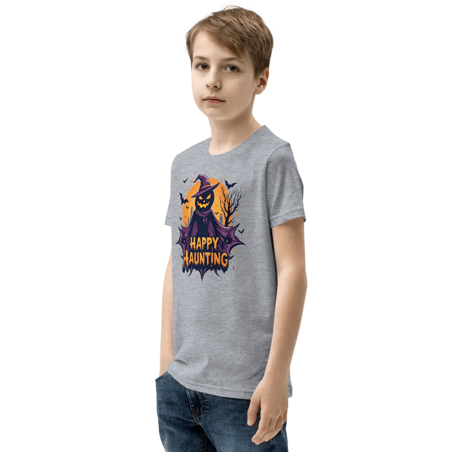 Happy Haunting Youth T-Shirt product image (19)