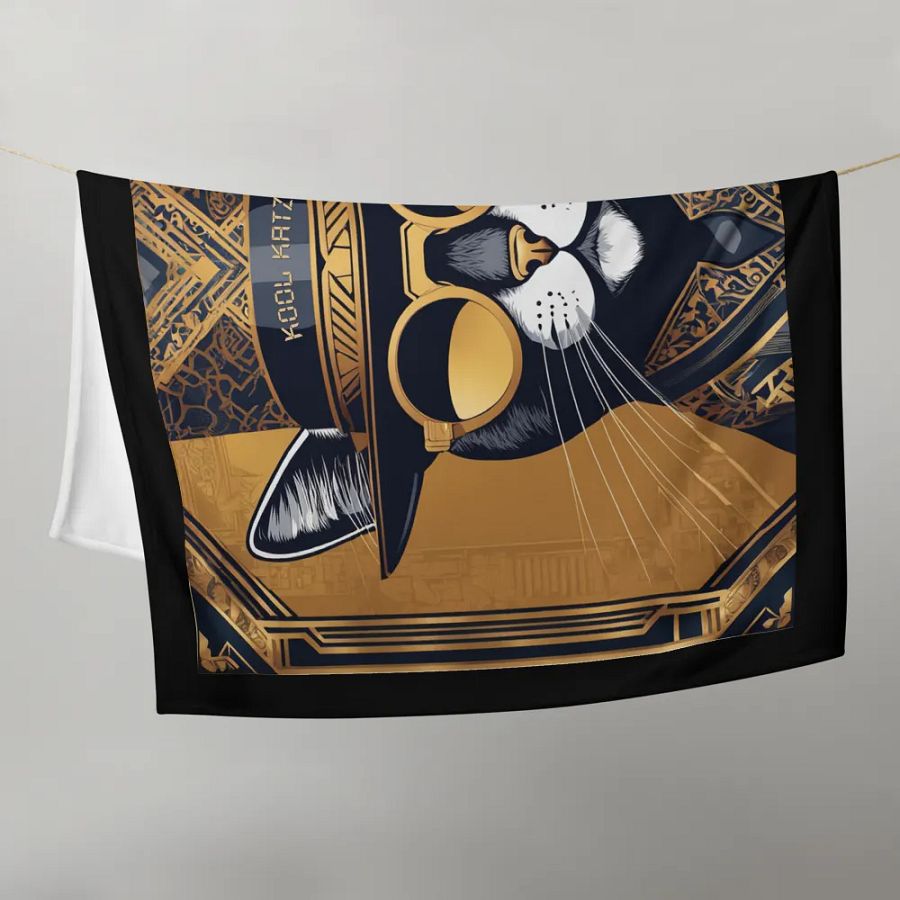 Real Kool Katz Plush Throw Blanket product image (9)