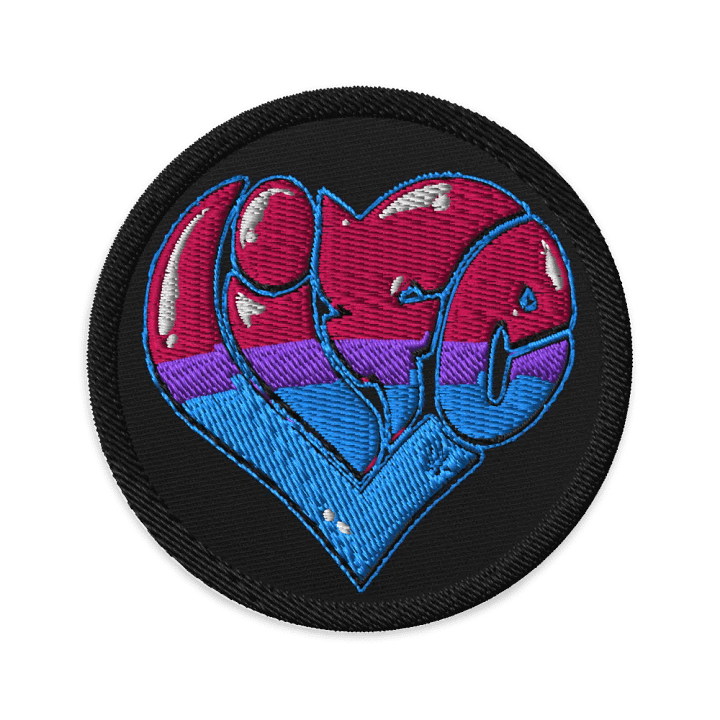 Klassik Love Life Embroidered Patch product image (1)