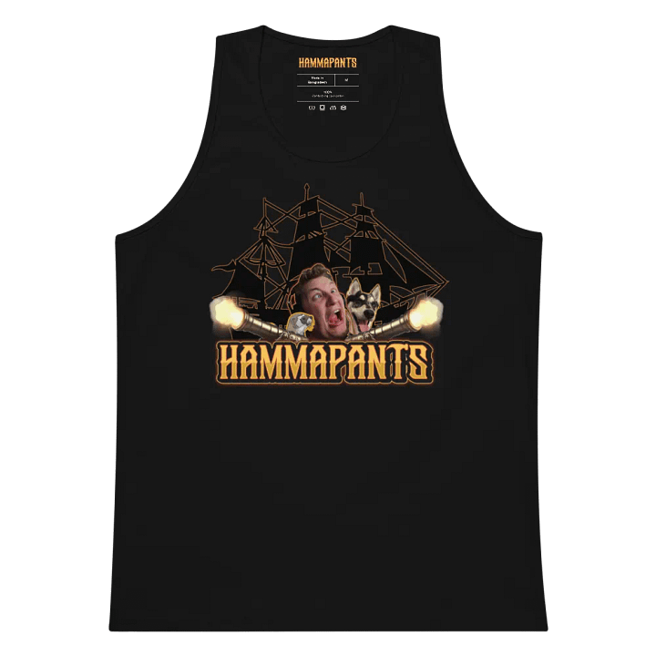 HP Chaos Ship Cotton Heritage Men's Premium Tank Top product image (1)