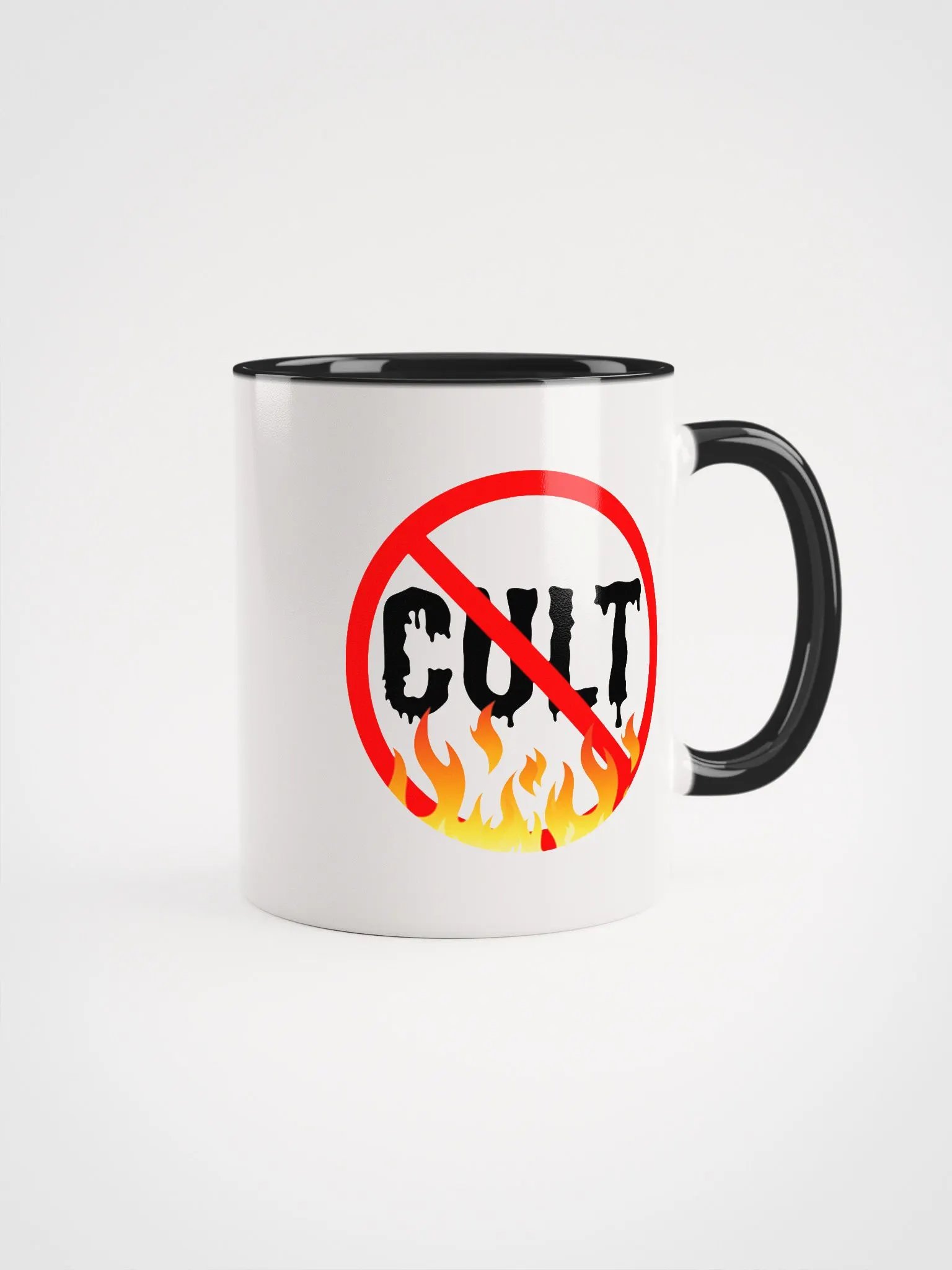 11 oz Anti Cult Ceramic Mug (colors) product image (1)