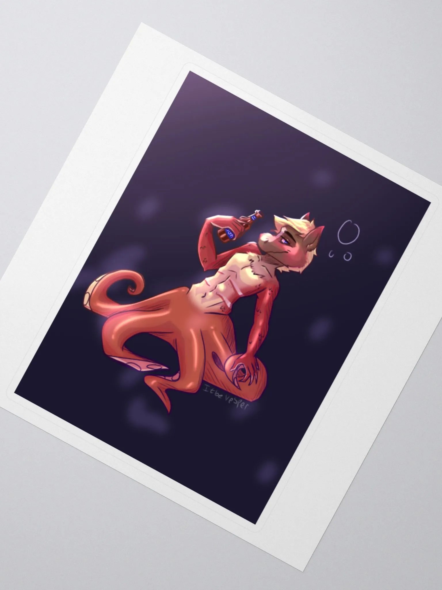 Itbevesper Pablo Fogg Sticker product image (4)