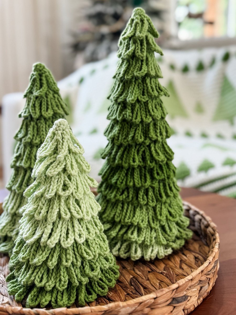 Ombre Loopy Trees Crochet Pattern product image (6)