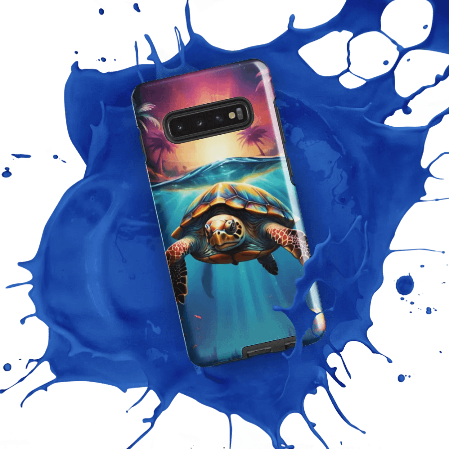 Tropical Turtle Adventure Samsung Galaxy Case product image (52)