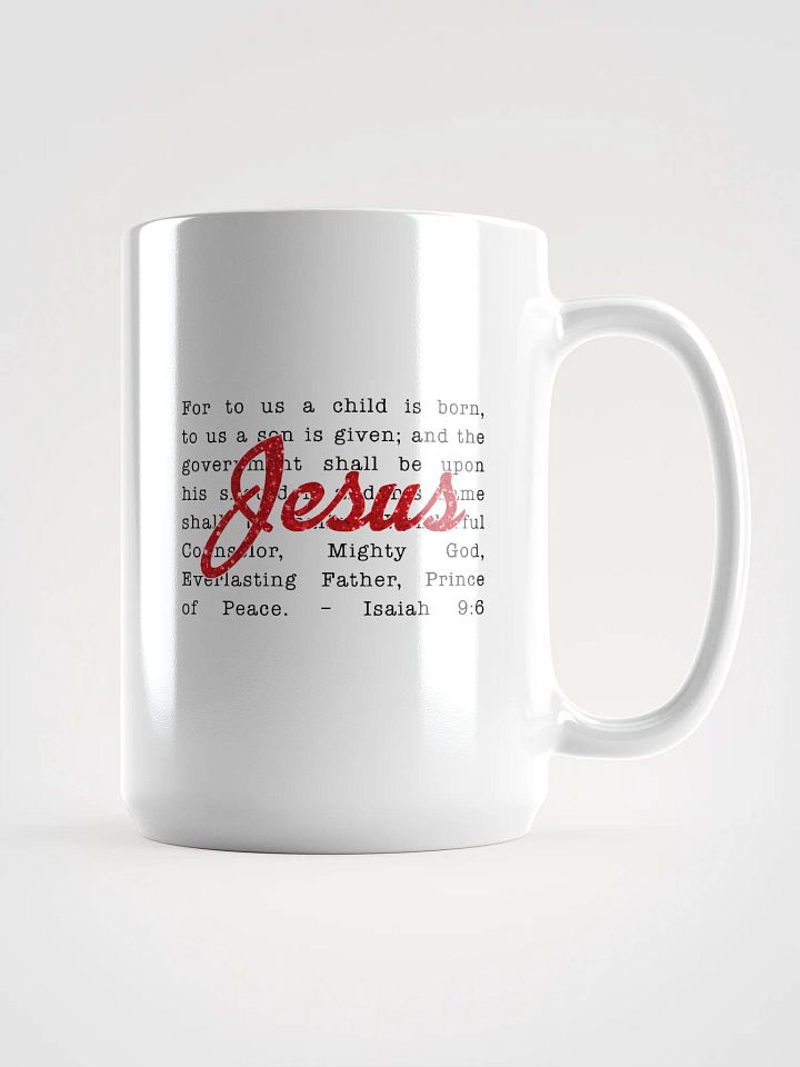 Glittering Jesus White Glossy Mug product image (1)