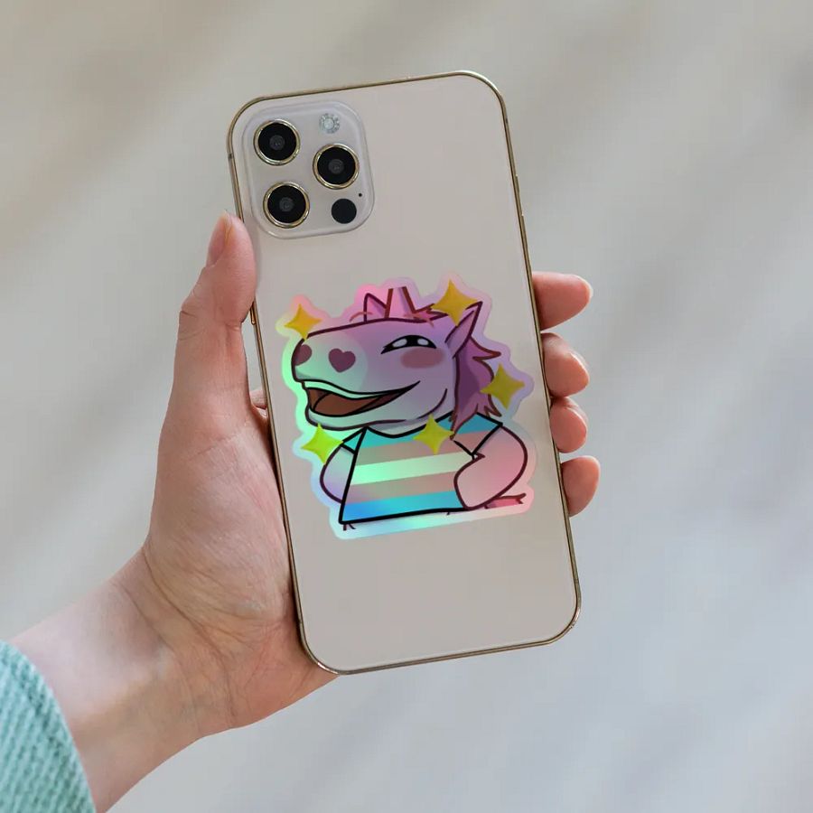 TRANS Pride Holographic Sticker product image (8)