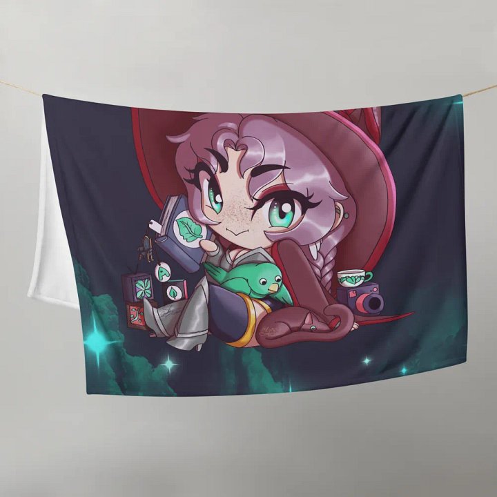 Saemi Chilling - Throw Blanket product image (1)