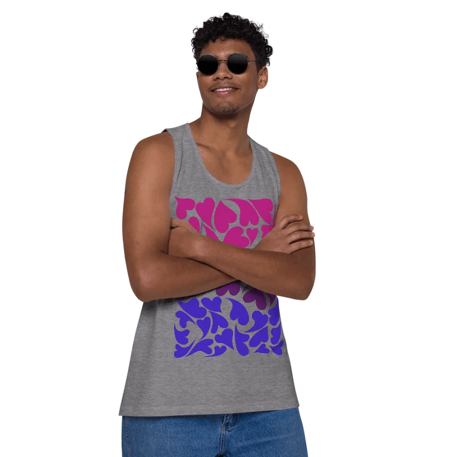 Nestled PRIDE Bisexual Tank Top product image (36)