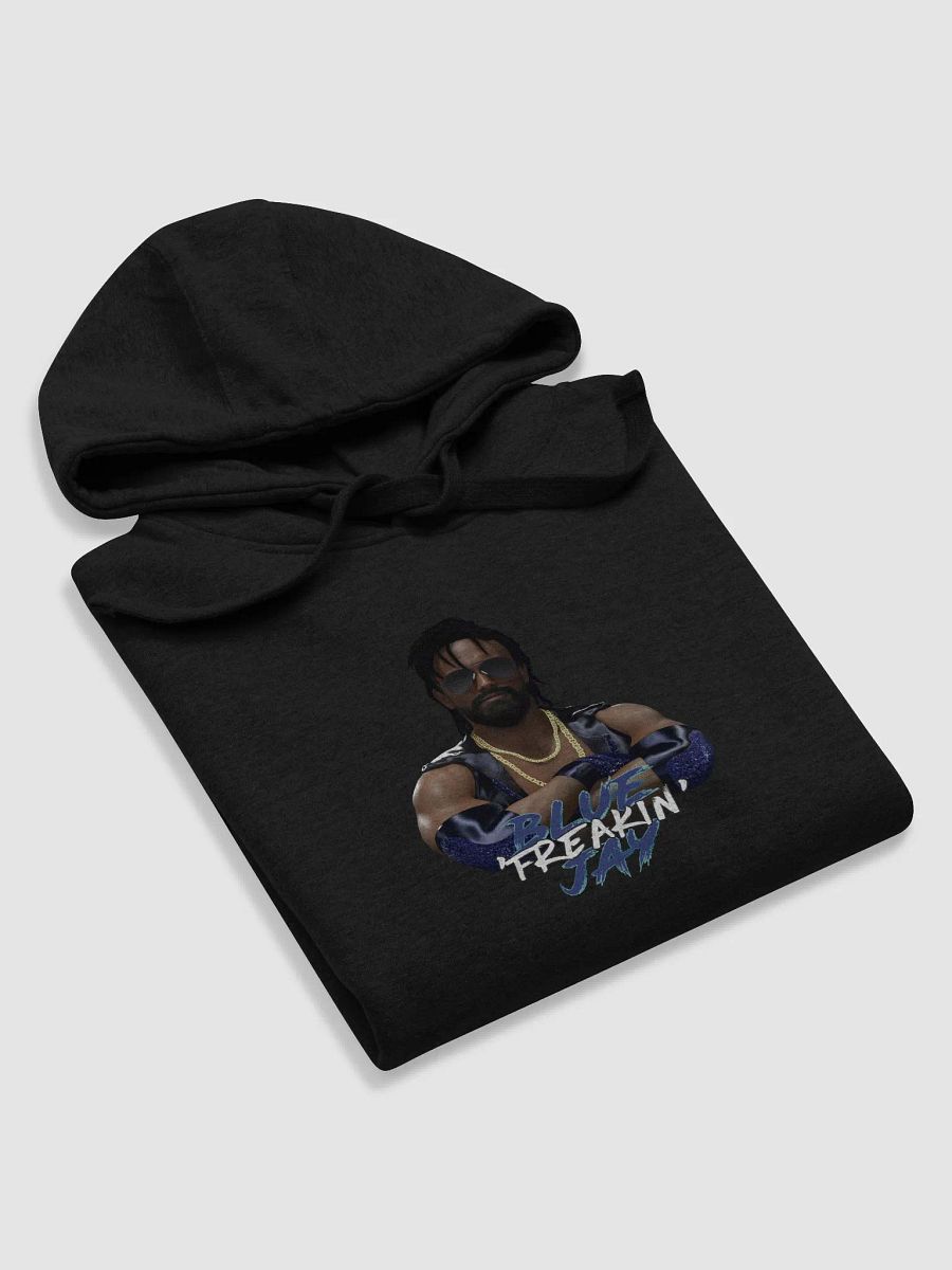 BTW Blue Freaking Jay unisex hoodie product image (46)
