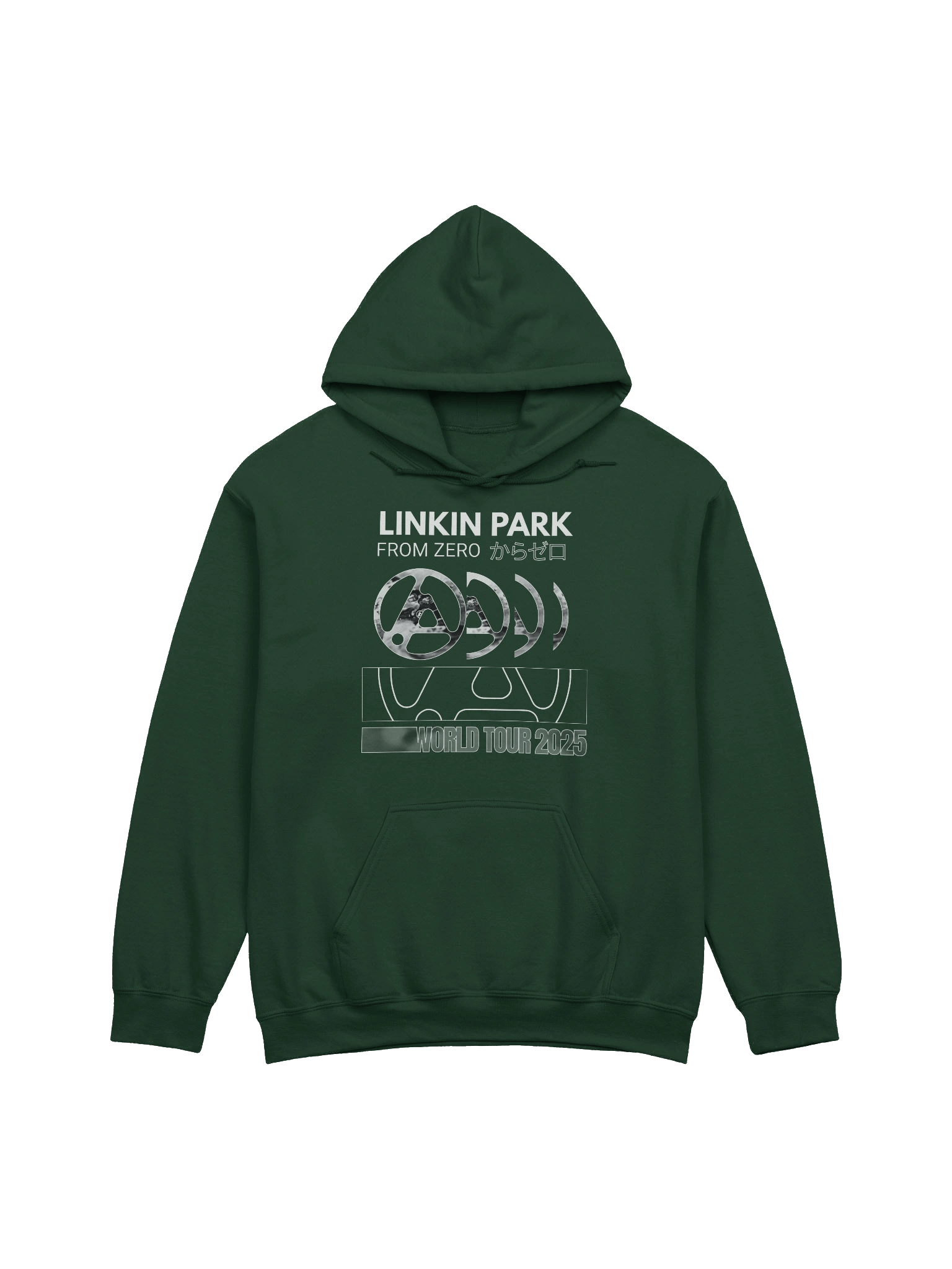 Linkin Park World Tour 2025 Maroon Hoodie product image (13)