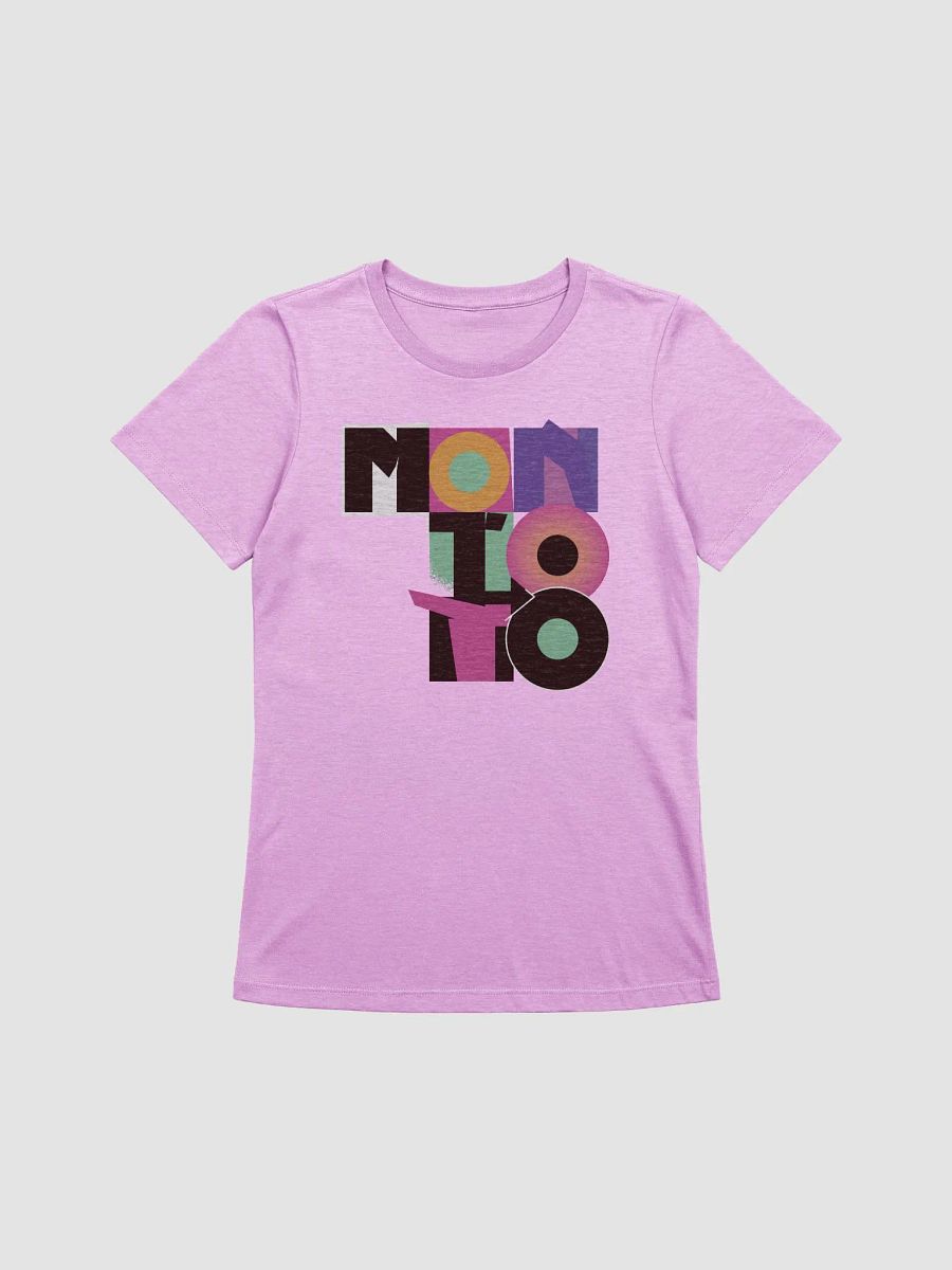 MONTOTO pink or white, Women's Relaxed-fit T-Shirt product image (1)