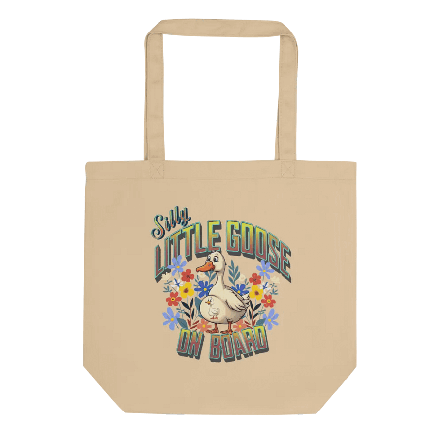 Silly Little Goose On Board Eco-Friendly Tote Bag product image (1)
