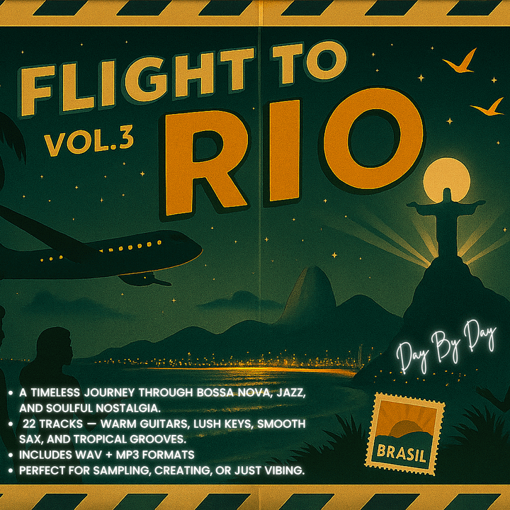 Flight to Rio Vol. 3 (22-Track Bossa Jazz Pack) product image (1)