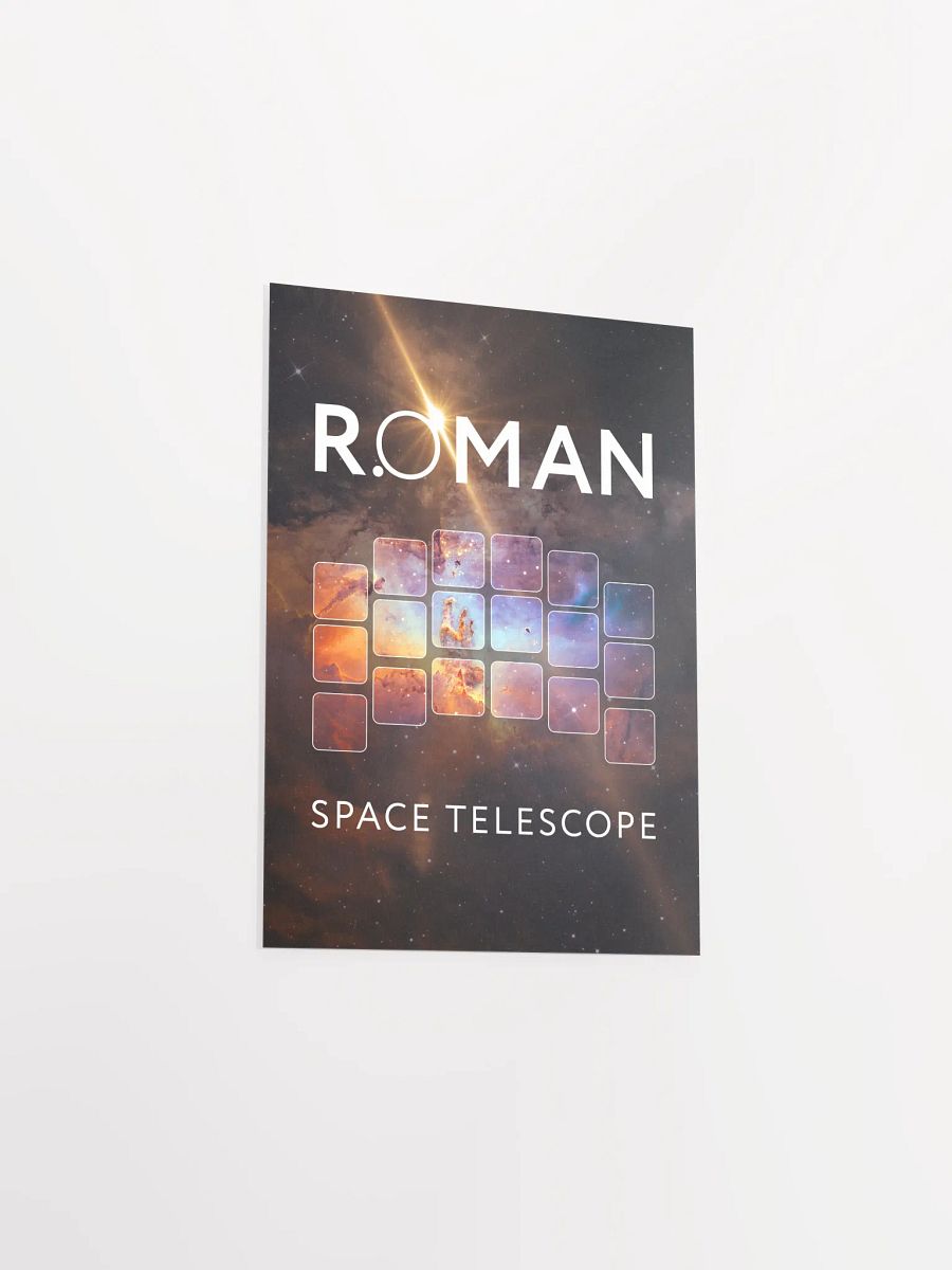 Nancy Grace Roman Space Telescope poster — NASA space print product image (8)