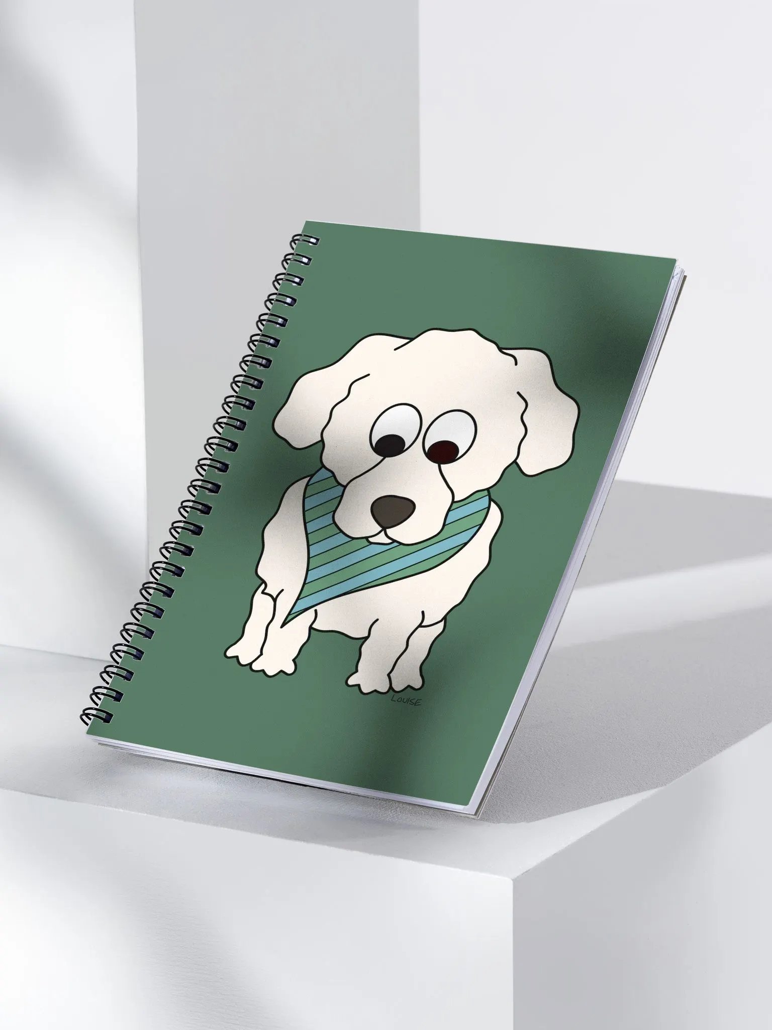 Bichon Frise Spiral Notebook product image (3)