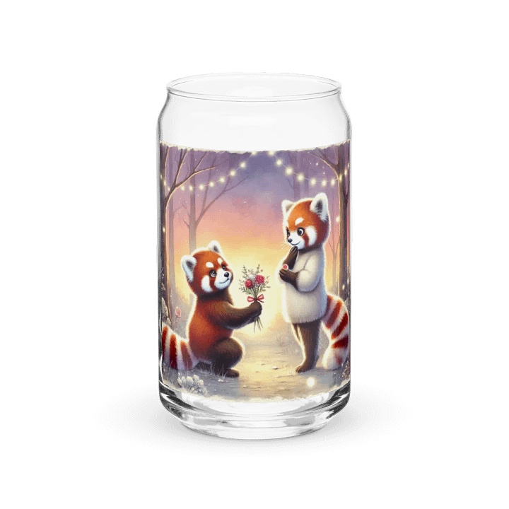 Enchanted Red Panda Glass Set product image (1)
