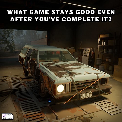 Is there a game you just can't stop playing? Pacific Drive is hitting that slot for me, and it's free on Game Pass!

I comple...