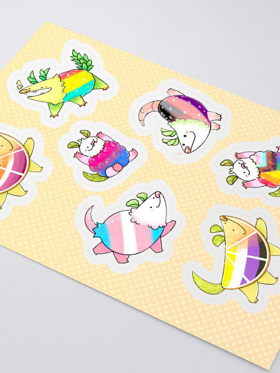 PRIDE POSSUM FRUIT STICKERS product image (3)
