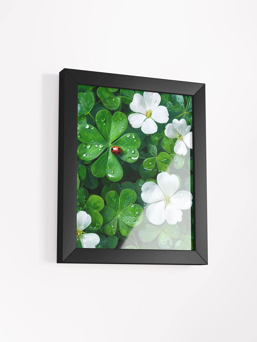 Dewy Clover Haven Framed Poster product image (3)