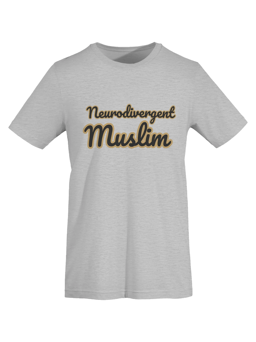 Neurodivergent Muslim T-Shirt - Light product image (14)