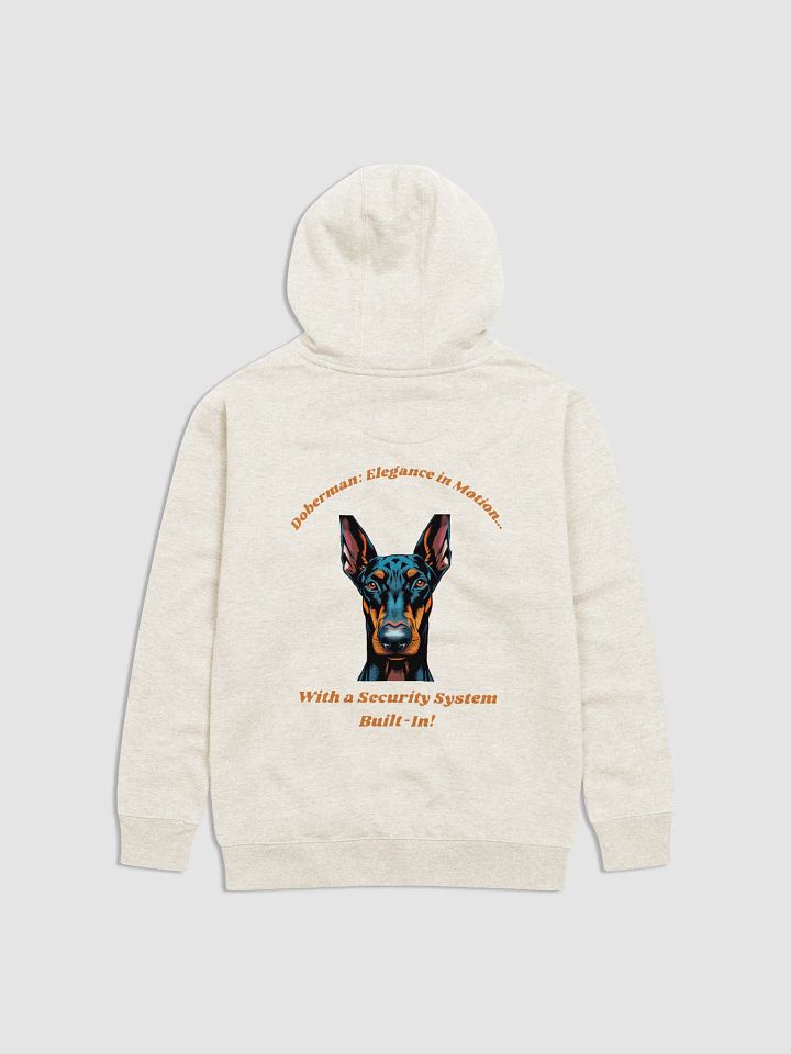Doberman Security Design Unisex Hoodie product image (2)