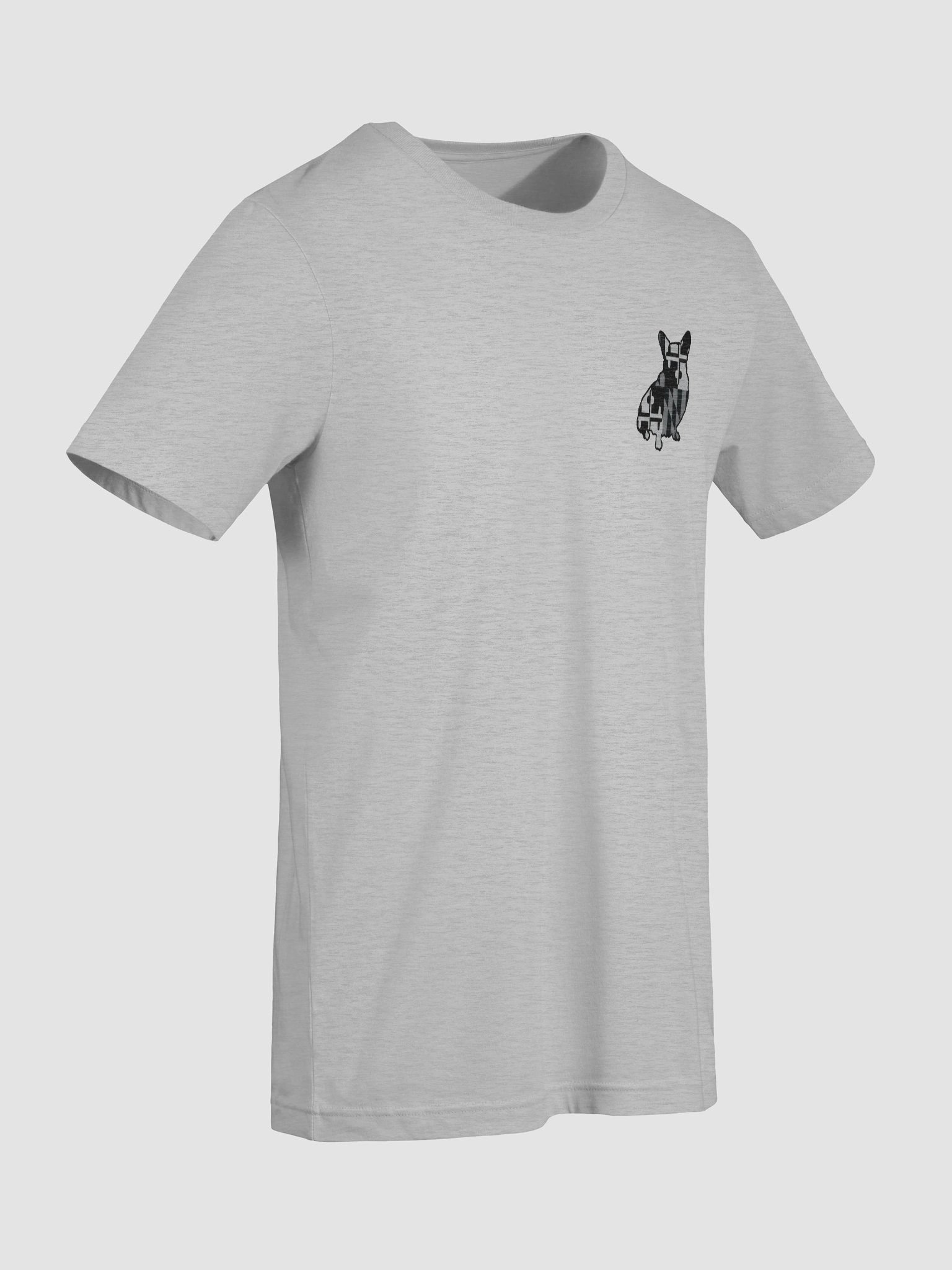 Maryland Flag Corgi (B&W) T-Shirt product image (9)