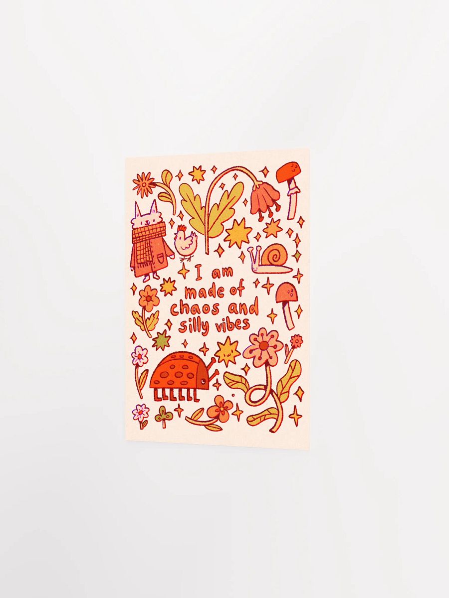 Chaos & Silly Vibes Print product image (3)