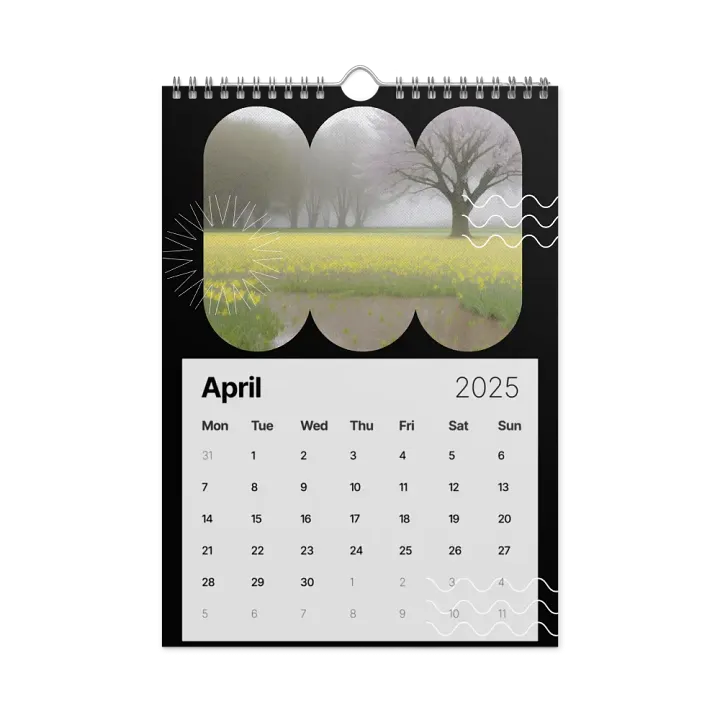 SEASONAL NATURE WALL CALENDAR 2025 product image (1)