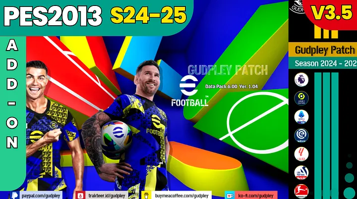 PES 2013 - Add-On Season 2024-25 v.3 (PC) product image (1)