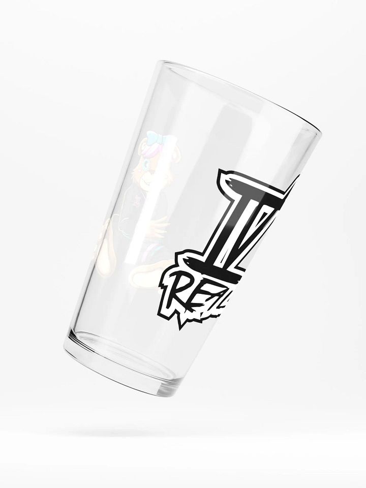 Sitting Girl Bear Pint Glass product image (2)